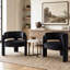 Fauteuil d'appoint demi-tonneau 33 po-1217343146