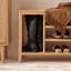 Banc en bois massif Burlywood-738342650