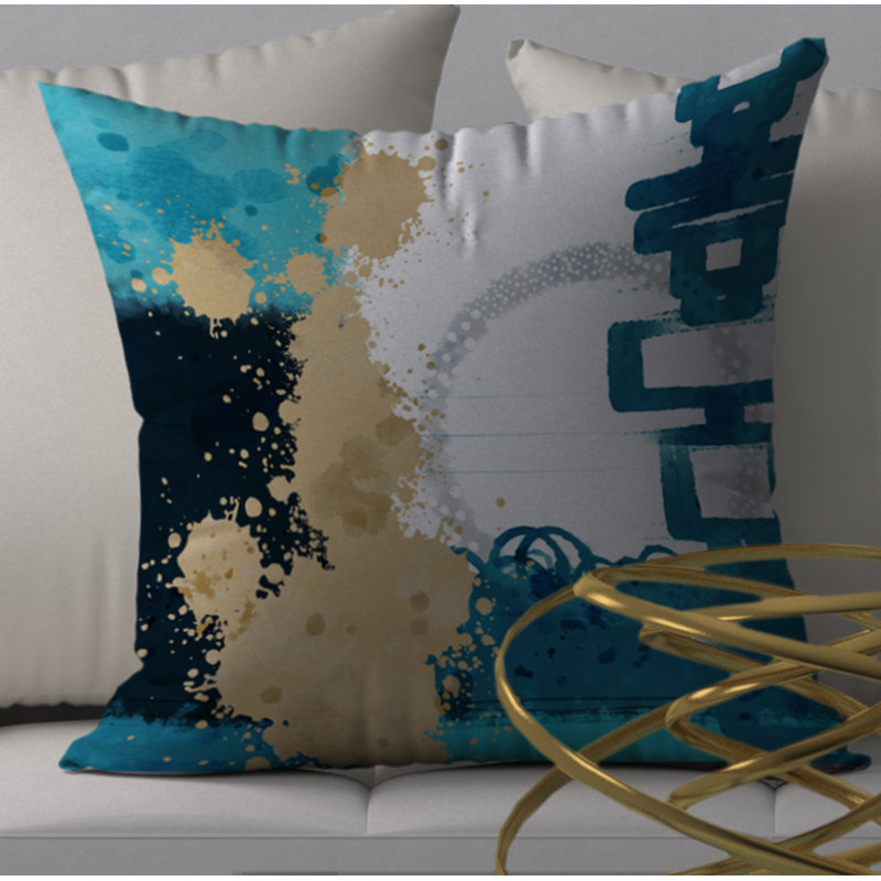 Housse de coussin carrée/insert, 20 po X 20 po