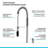 SOUEEUM Pull Down Kitchen Faucet