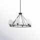 Lane 6 Light Metal Dimmable Chandelier