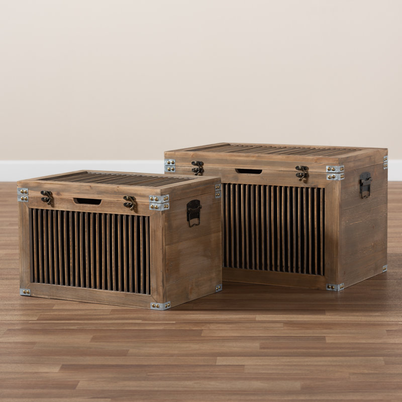 2 Piece Accent Trunk Set