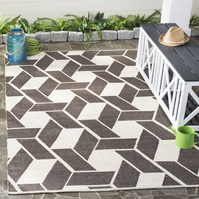 Bram Geometric Hand Woven Area Rug