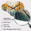 Horloge murale Bold Yellow and Gray Forest III - Forest Cloud-106025523
