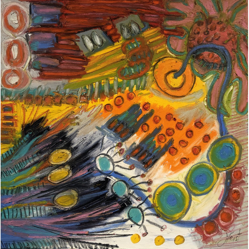 Birds And Bees Print by Jeff Ferst