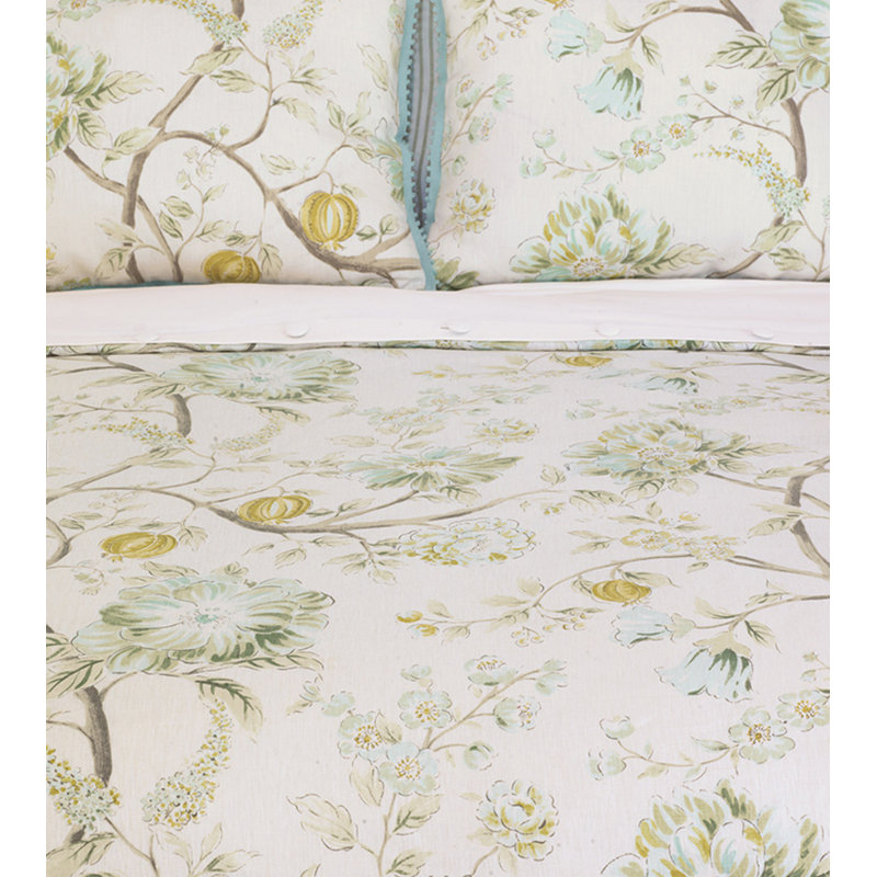 Ensemble de housse de couette Suzette, Édredon très grand super, Faufilé à la main