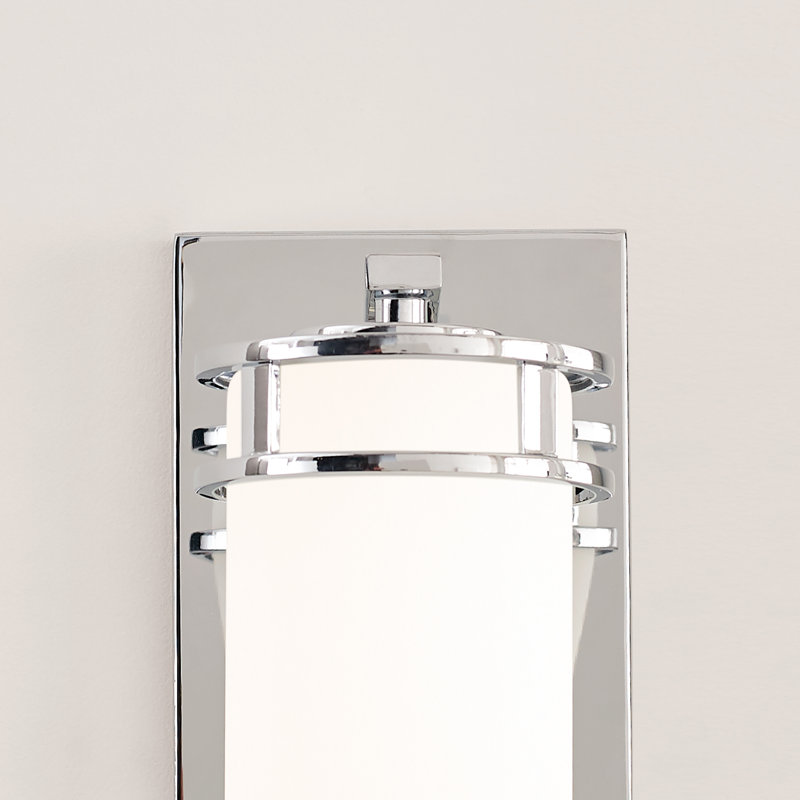 Robie One Light Wall / Bath Sconce from Generation Lighting , Chrome, No, No