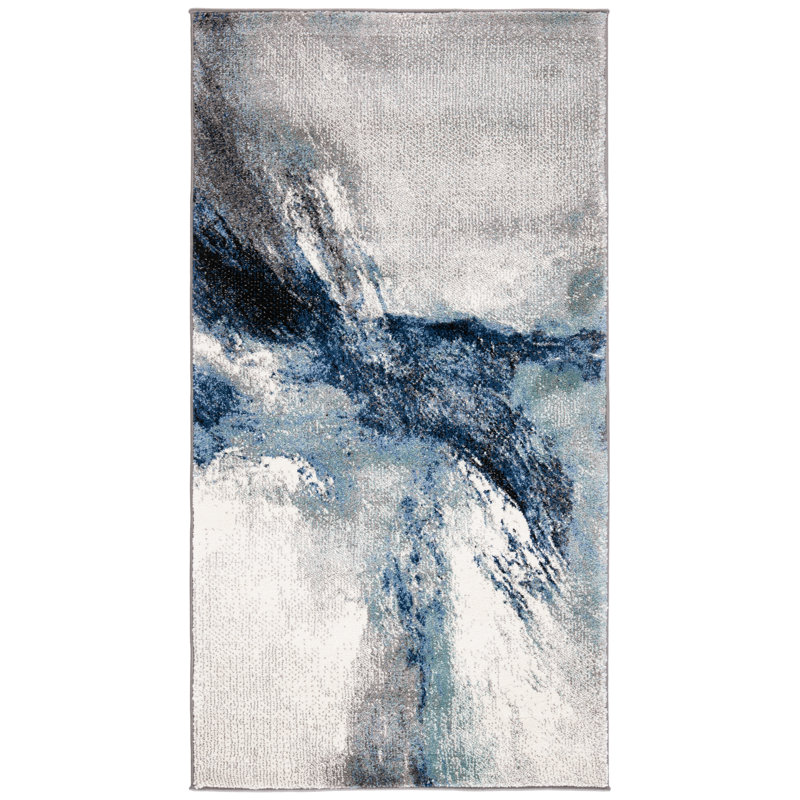 Stormstown Abstract Area Rug, Rectangle 79 x 152 cm
