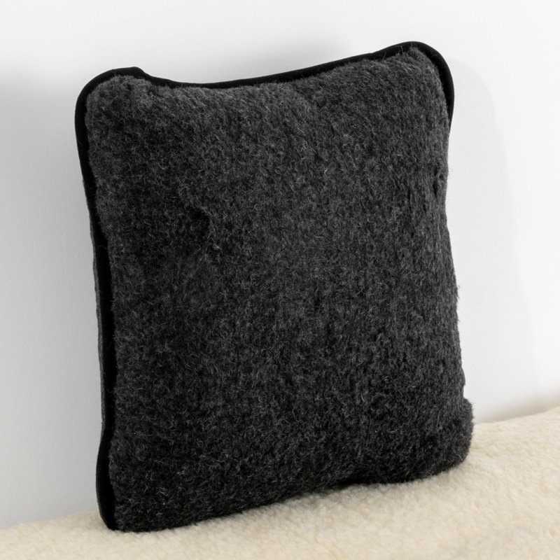 Oloughlin Square Cushion, Black