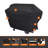 Modern Leisure Black Diamond 65 in. Grill Cover, Waterproof, 65"L x 25"W x 44.5"H, Black