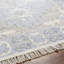 Bursa Oriental Area Rug in Light Blue, Cream, Gray, Black-622547365