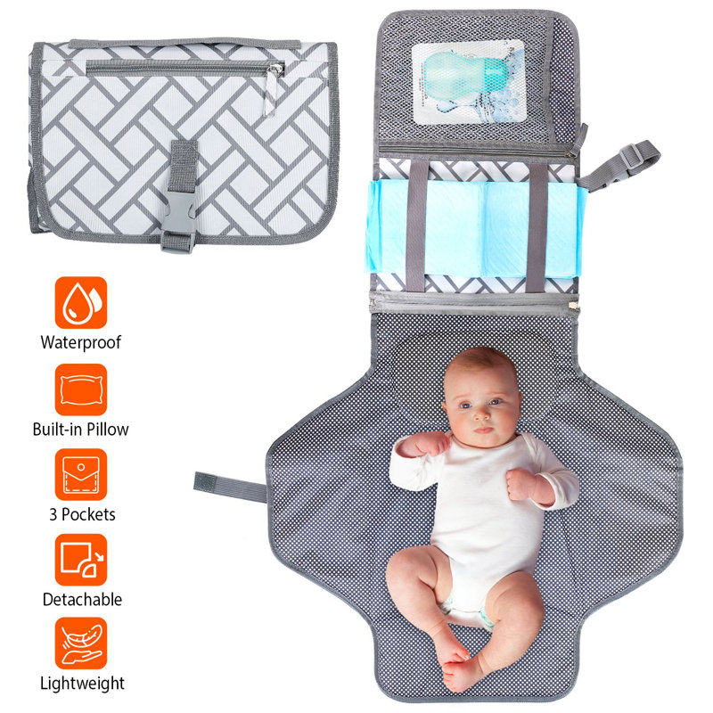 Matelas à langer pliable pour bébé