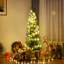 Sapin de Noël artificiel vert élancé-1504124136