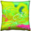 Housse et insert de coussin intérieur / extérieur en polyester / coton Divena