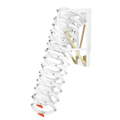 Sellman 9.84 Ft Steel Ceiling Ladder With 660 Lbs Capacity