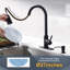Robinet de cuisine rétractable avec distributeur de savon WOWOW-78722793