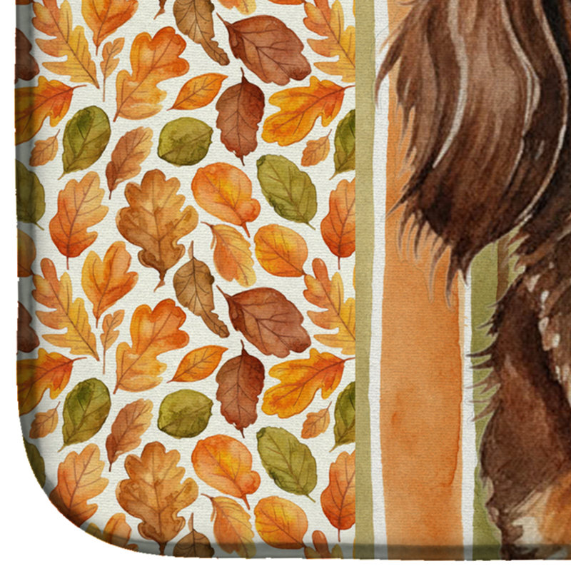 Tapis de séchage d'automne