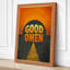 Good Omen Mid-Century - Wrapped Canvas-1352699034-1352699035