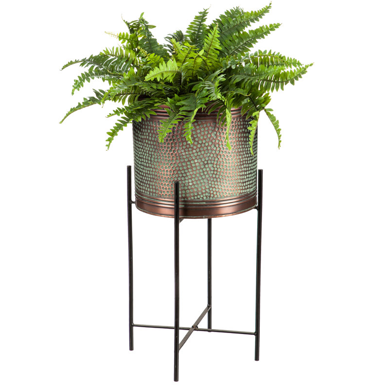 Brombert Metal Cachepot