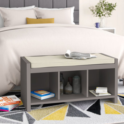 Celedon Entryway Storage Bench with Cushion