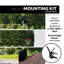 Support de basketball d'extérieur 44 "Mount