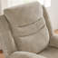 Fauteuil inclinable électrique surdimensionné en chenille avec dossier épais et accoudoirs larges pour le salon-1583945101