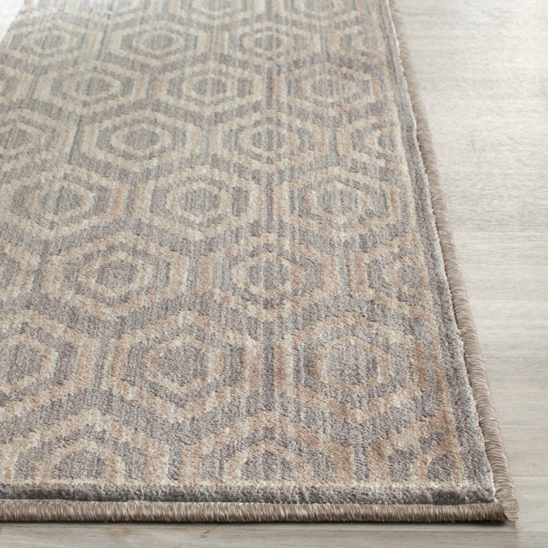 Tapis géométrique Sarabia Infinity Performance, Rectangle 4 pi x 6 pi