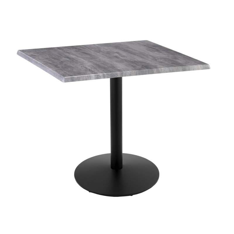 36" Tall, Indoor/Outdoor Table, Graystone, 36" L x 36" W