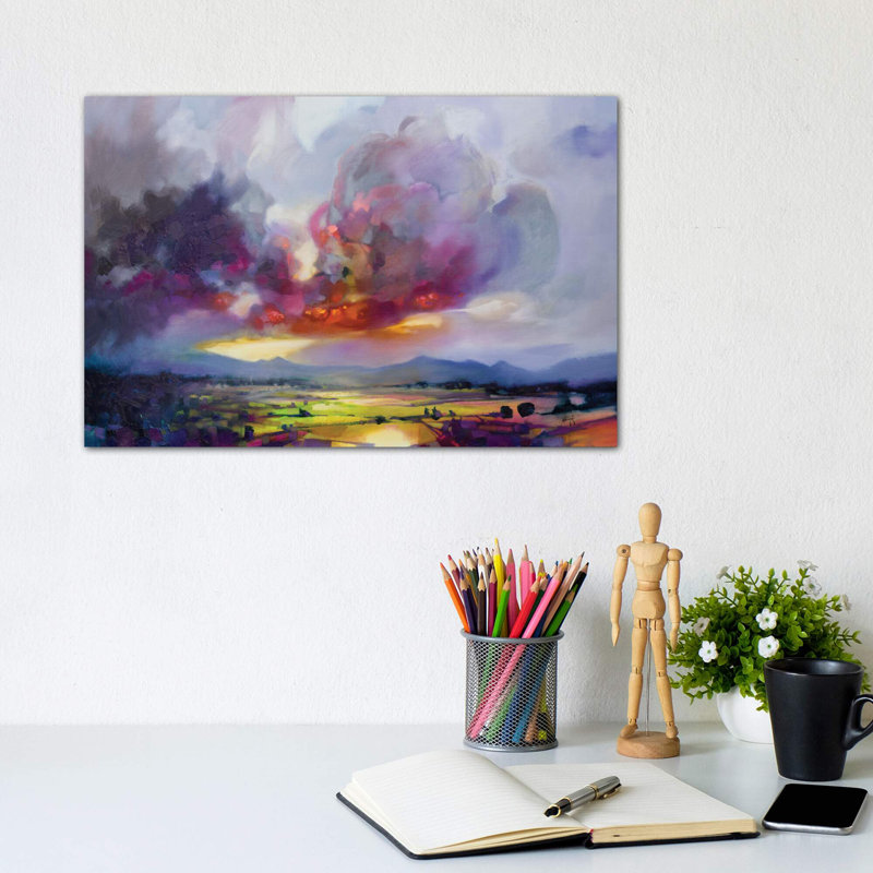 Bulk Modulus 1 Piece Wrapped Canvas Painting, 20.32 cm H x 30.48 cm W