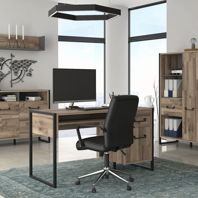 130Cm W Rectangular Computer Desk