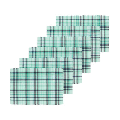 McKinley Plaid Thanksgiving Placemats Set of 6