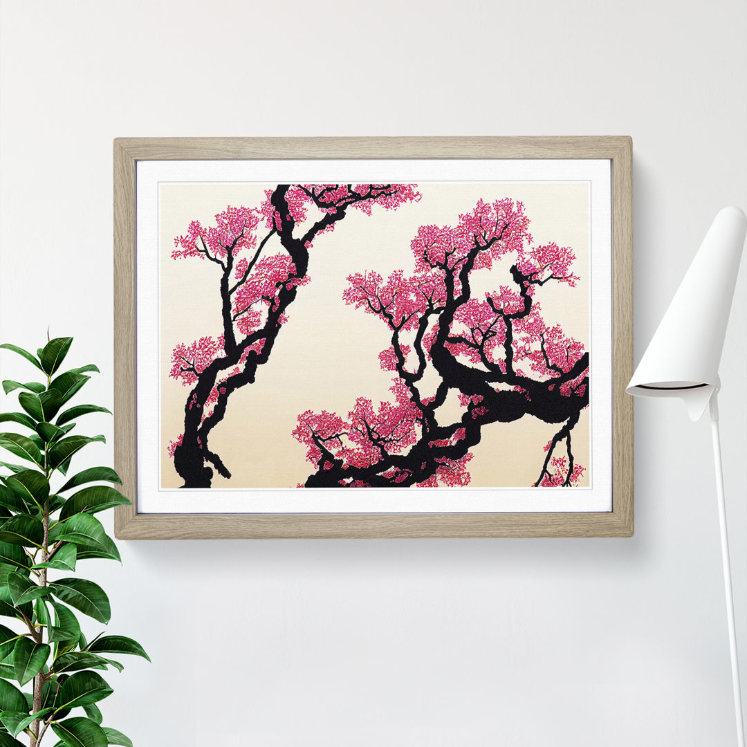 Mesmerising Cherry Blossom Tree Flowers - Single Picture Frame Painting