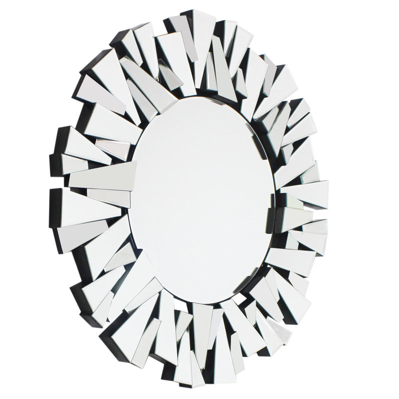 Miroir mural Prakul, 32 po x 32 po