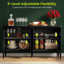 Buffet Farmhouse 59 "avec tablettes réglables-129514707