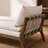 Daybed W/ Leather Strap Detail