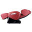 Fauteuil de massage inclinable électrique en cuir