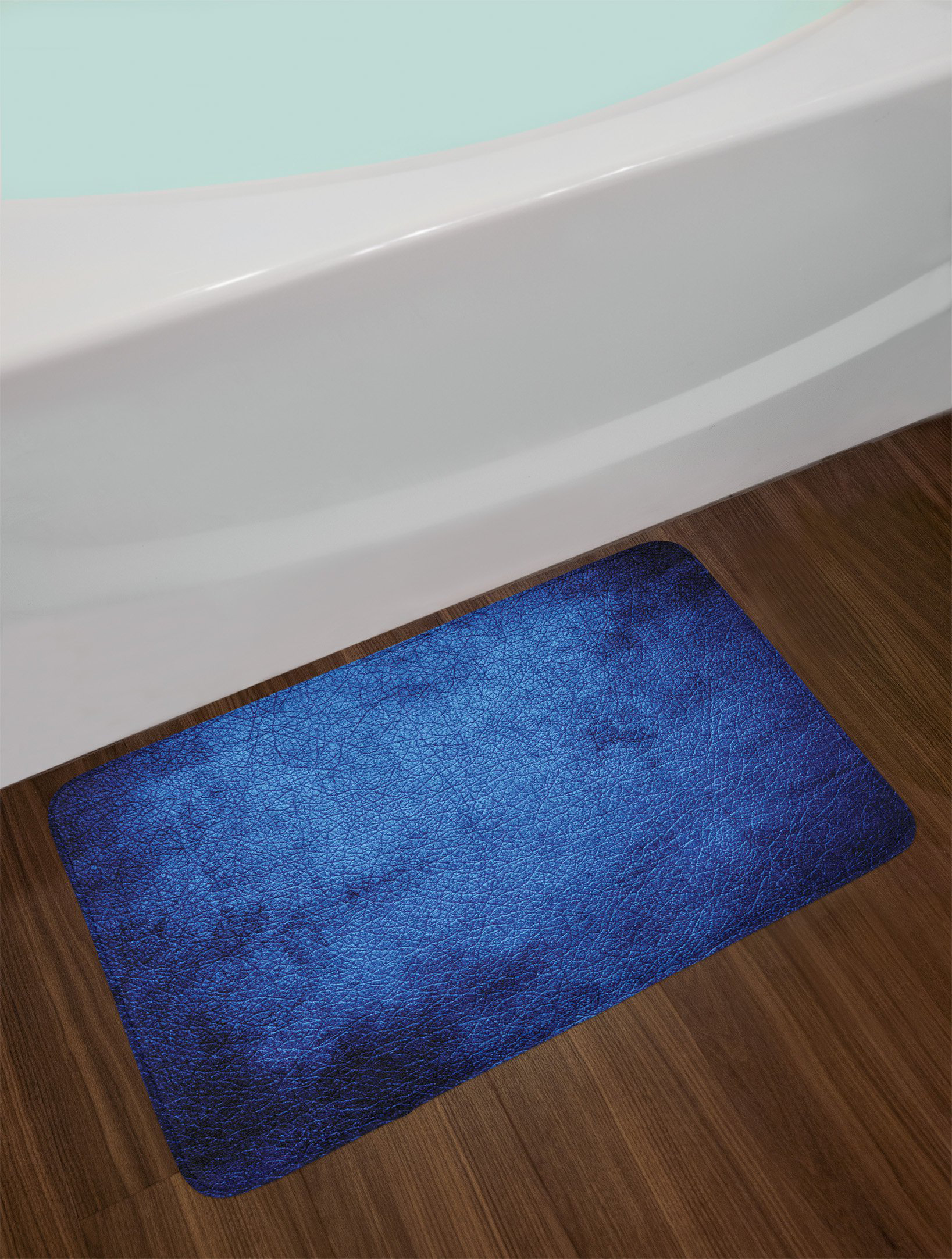 East Urban Home Martian Dark Blue Navy Blue Bath Rug - Wayfair Canada