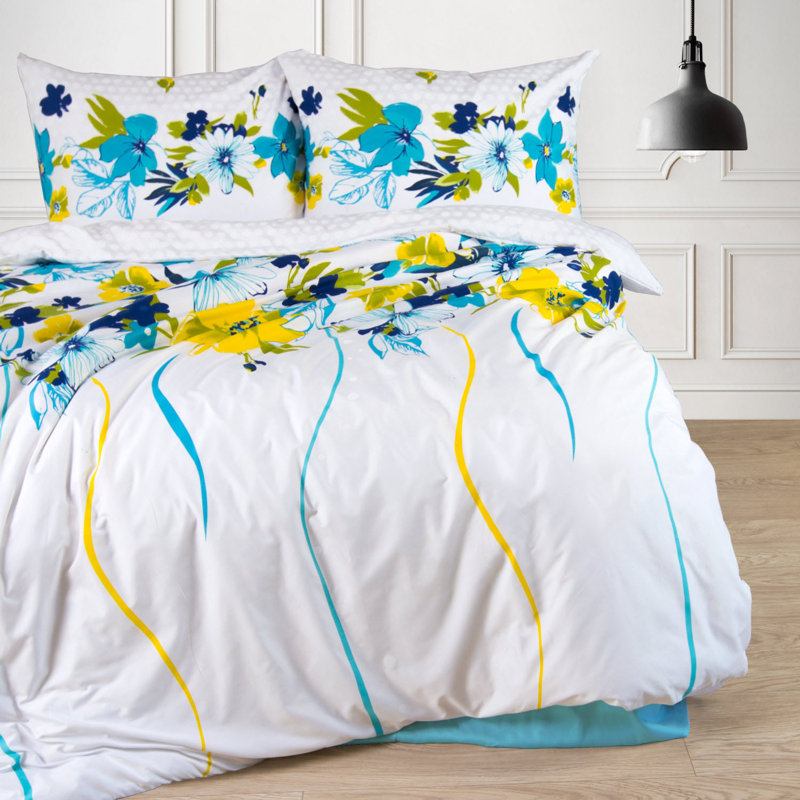 Polyester Duvet Cover Set with Pillow Shams Included
