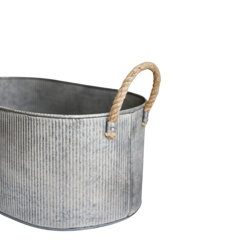 Metal Pot Planter