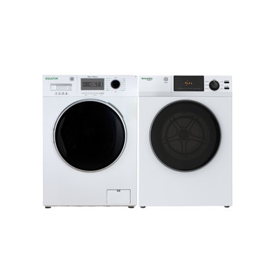 Equator Value Stack Laundry 110v 26 Lbs Washer 2.5cf+vented Dryer 4cf 1 Outlet