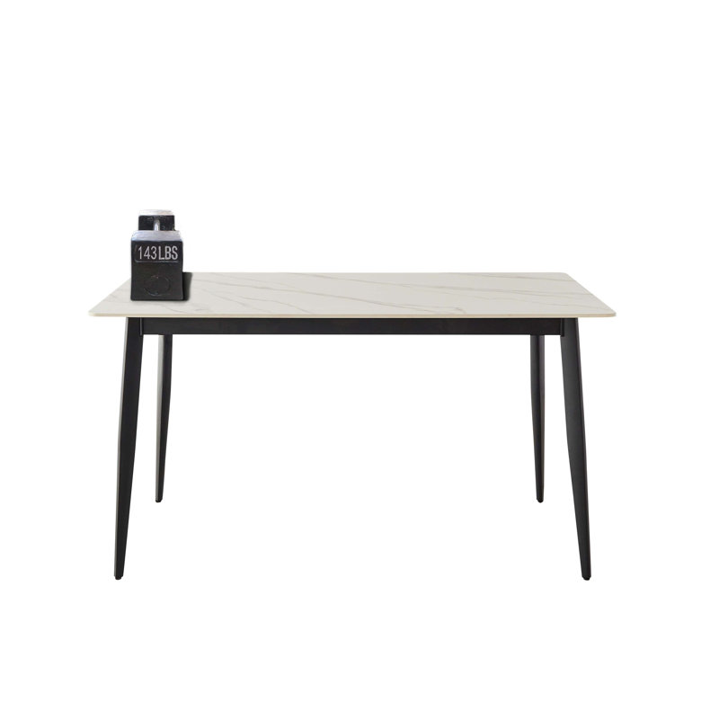 1 Piece Rectangular Dining Table without Chair