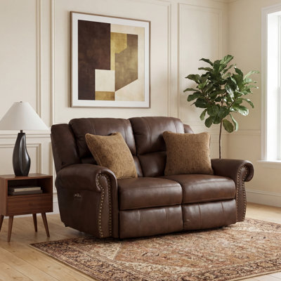 66'' Upholstered Reclining Loveseat