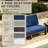 Patio Outdoor Sofa with Cushions-240230498-240230499