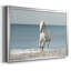 Camargue Beach Horse, reproduction sur toile encadrée-95886663-95886662