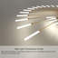 Acrylic LED Semi Flush Mount-149992776
