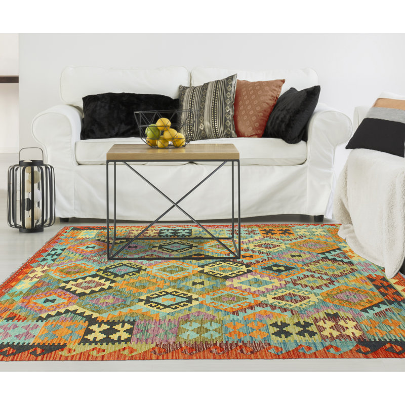 Flatweave Radeyah Blue Rug