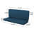 Brummett Outdoor 3.25'' Loveseat Seat / Back Cushion-2017359659