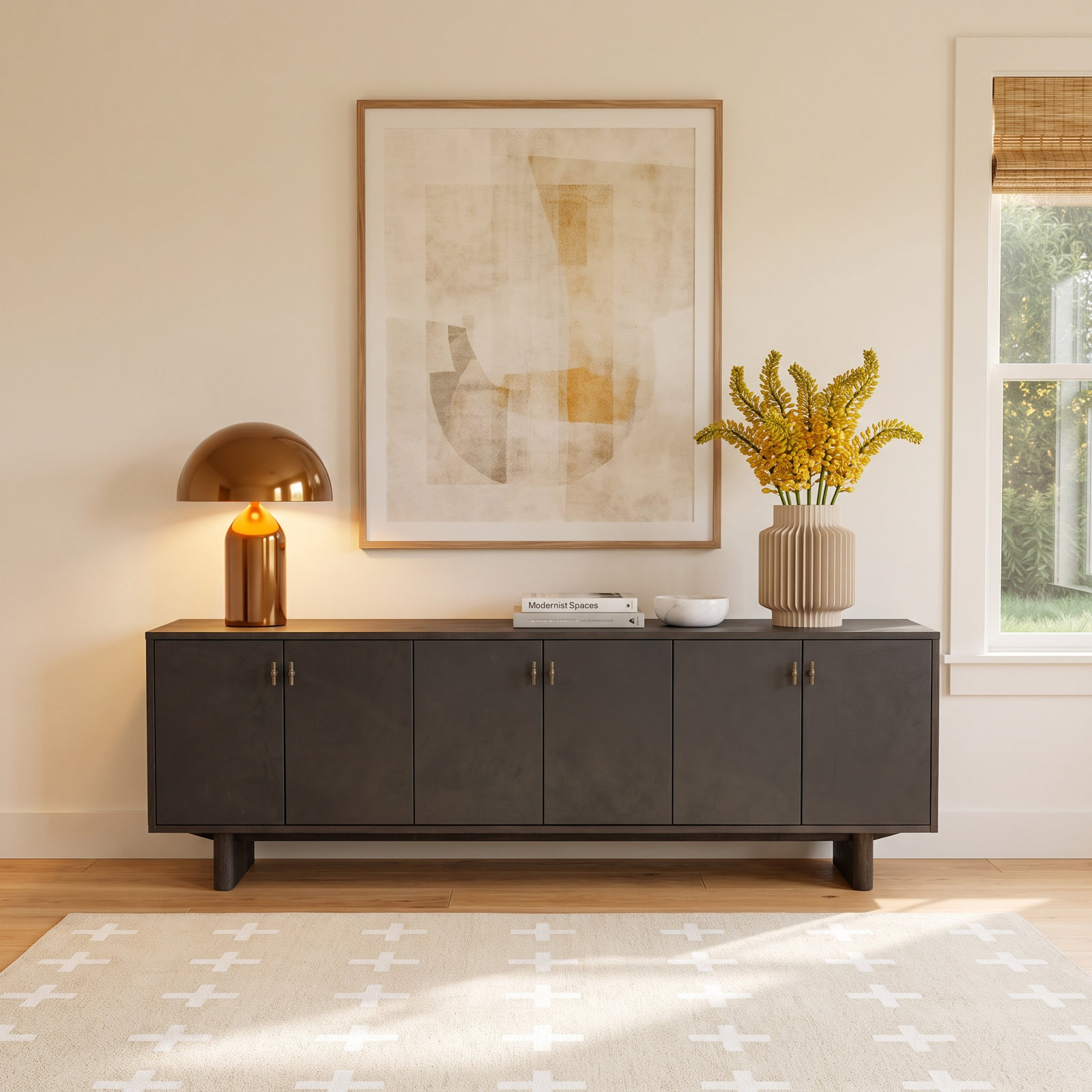 Kellie Oak Media Console