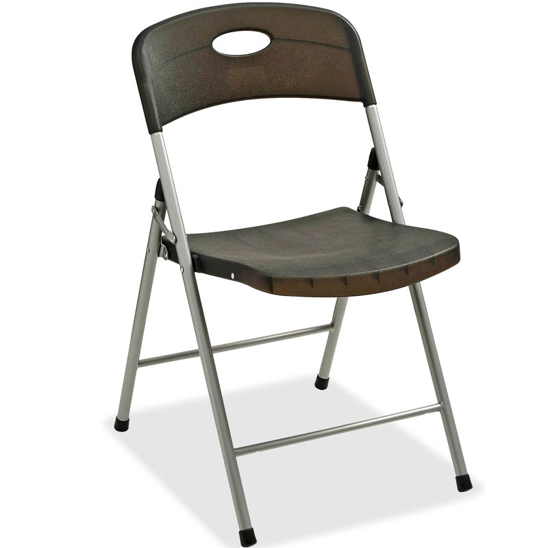 Chaise pliante en plastique/résine translucide