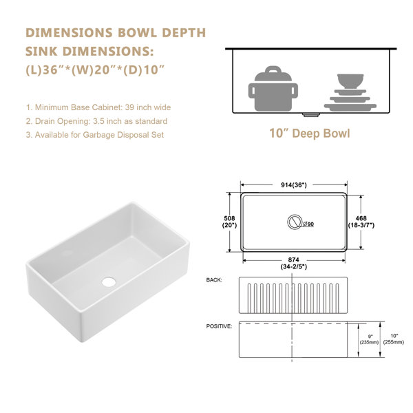 Dimensions du produit